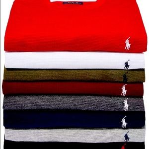 Polo Ralph Lauren
Men's Waffle-Knit Thermal Pajama Shirt
